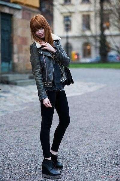 穿坡跟鞋 明星,明星演绎时尚新高度