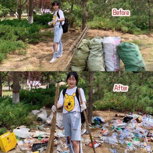 恩平网红小孩捡垃圾事件