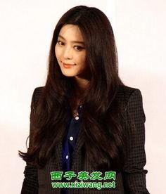 明星中分卷发图片,中分卷发造型大盘点